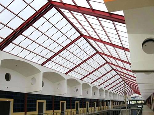 Corrugated translucent polycarbonate roofing sheet